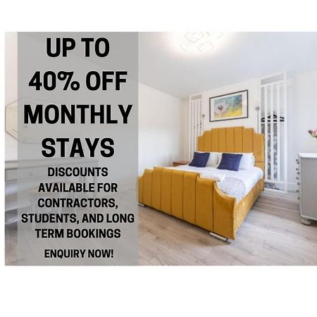 Walsgrave Road Apartment - 5 Beds - Free Parking & Wi-Fi Ковентри Экстерьер фото